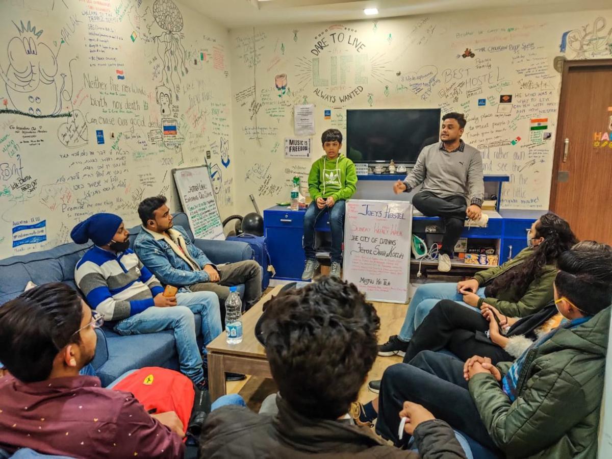 Joey'S Hostel Delhi New Delhi Luaran gambar